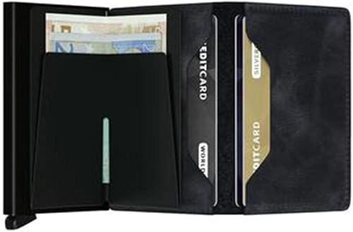 Miniatura 2 de Secrid Hombres Slim Wallet Cuero Genuino RFID Card Case Max 12 Tarjetas