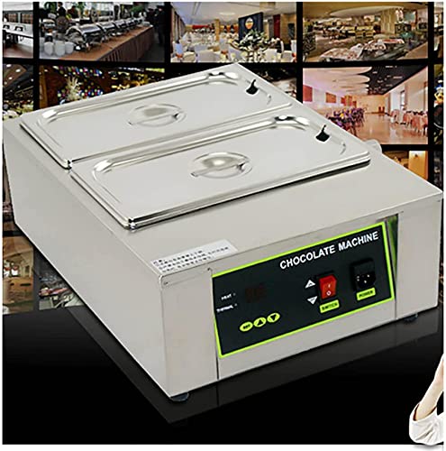 Horno Fundidor de Chocolate 1000W con 2 Tanques y Control 0-95°C miniatura 3