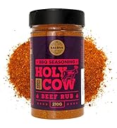 Holy Cow BBQ Beef Rub - 100% Natural BBQ Seasoning - Packs Amazing Flavour Into Any Cut Of Beef F...