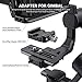 SmallRig DSLR and Mirrorless Quick Release Clamp for Arca-Type Standard for DJI Ronin S/SC, for ZHIYUN Crane Series Weebill S Gimbal - DBC2506