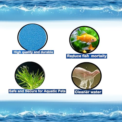 Delapan Blue Pads Sponge Pond Filter Pad Replacement miniatura 2