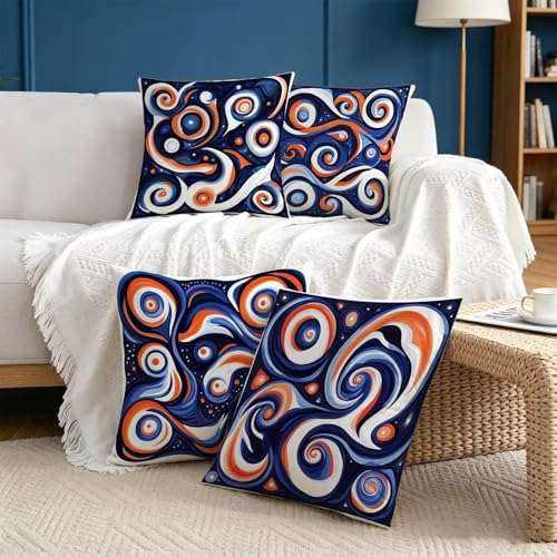 Coussin extérieur imperméable bleu pour rafraîchir la déco du salon - 3