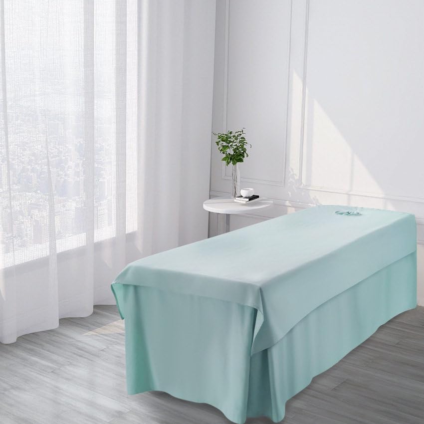 Feuille de traitement spa jetable bleue pour l'ambiance des soins esthétiques