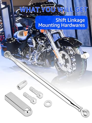 Image of 2024 Adjustable Shift Linkage Compatible for Harley Davidson 1986-2024 Touring Road King, Street Glide, Electra Glide, Road Glide, Tri Glide, Softail