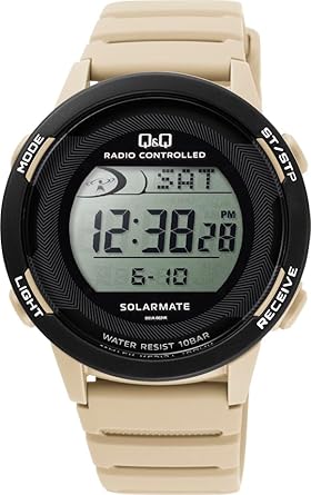 【新品、未使用】[シチズン Q&Q] 腕時計 デジタル MHS5-200 CITIZEN シチズン 腕時計 メンズ 電波時計 電波ソーラー Q&Q