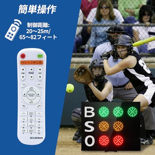 Luz Indicadora para Béisbol con Control Remoto LED miniatura 4