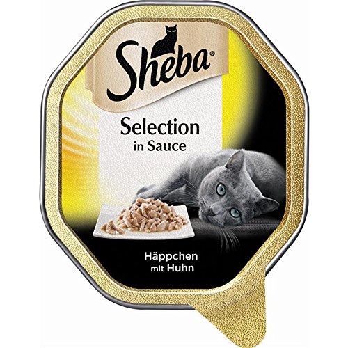Sheba Selection Sauce Bocconcini con pollo | 36 X 85 G Gatto Fodera