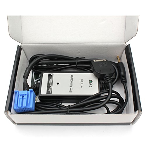 Aux Interface,Yomikoo AUX Adapter Audio Car Digital Music Cd Changer 3.5mm Aux Input Adapter for Honda 2.3 1998-2002 Accord, 1999-2005 Civic, 1999-2004 CRV, 1999-2004 Odyssey, Acura 2000-2003 CL