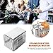 BBQ Grill Rotisserie Spit Motor for Pig Lamb Chicken Goat Charcoal Grill Barbecue Spit Rotisserie Roaster - 15W, 40kg/90lb Balanced Load, T-Bar Drive Shaft, Stainless Steel Electric Motor