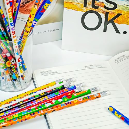 Lápices de grafito para graduación 100 piezas Cinrobiye miniatura 3