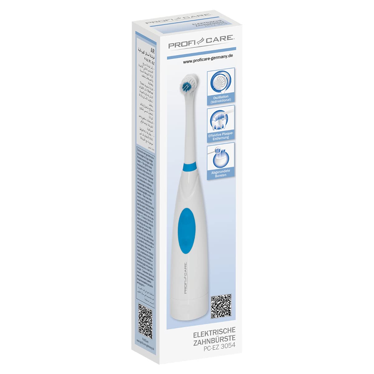 ProfiCare - Cepillo de dientes, color blanco