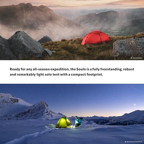 Carpa Hilleberg Soulo para 1 persona, 4 estaciones miniatura 3