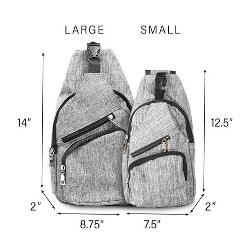Image of Nupouch Anti-Theft Daypack: Anti Theft Crossbody Bag, Lightweight for Travel, Hiking, or Everyday Pickpocket Protection