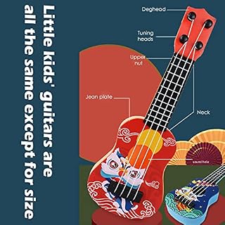 Windsfinr Ukulélé Enfants – Guitare Jouet pour Enfants – Jouets Éducatifs Musicaux Guitare Dessin Animé pour Débutant… - Les Beatles, Paul McCartney, John Lennon, RIngo Starr, George Harrison Windsfinr Ukulélé Enfants - Guitare Jouet pour Enfants - Jouets Éducatifs Musicaux Guitare Dessin Animé pour Débutant… – Image 3