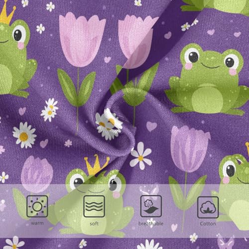 Girls Underwear Soft Cotton Frog Kids Panties in Sizes 2/3t, 4t, 5t, 6 and 83