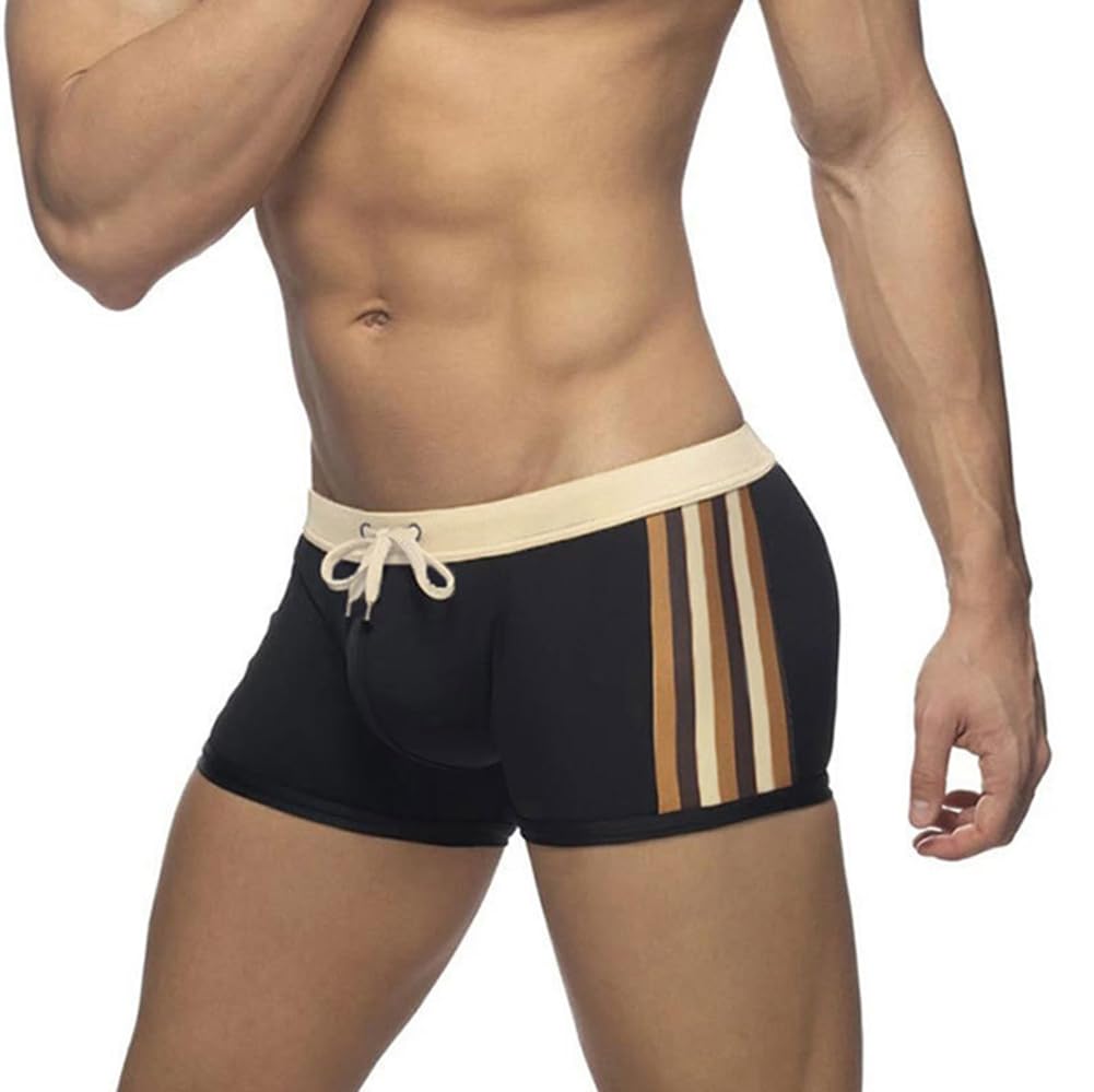 LikeJump - Traje de baño para hombre, bañador para surf, parte inferior de bikini