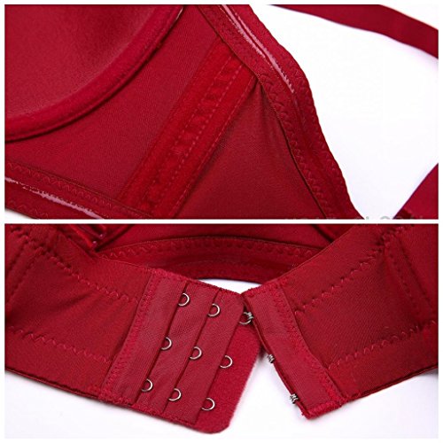 Image of Women's Strapless Bra B /C /D /DD /DDD /G 1 /2 Cup Seamless Plus Size Balconette Bra H059