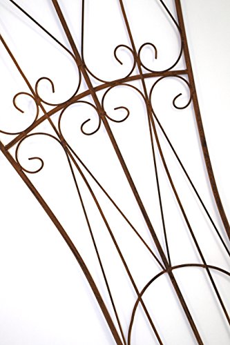 Kobolo Rankgitter 2er Set Metall - Naturrost Design Für Kletterpflanzen