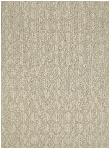 Garland Rug Sparta Area Rug, 5-Feet by 7-Feet, Tan