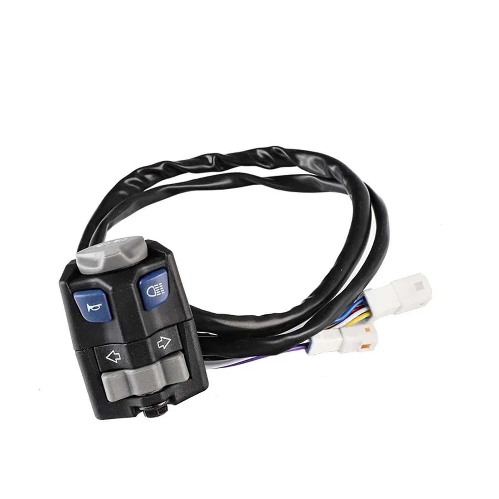 Manubrio Motociclo Interruttore Per TPI | Interruttore di controllo del manubrio Faro del clacson Indicatore di direzione Motore Kill Button Parte del motociclo