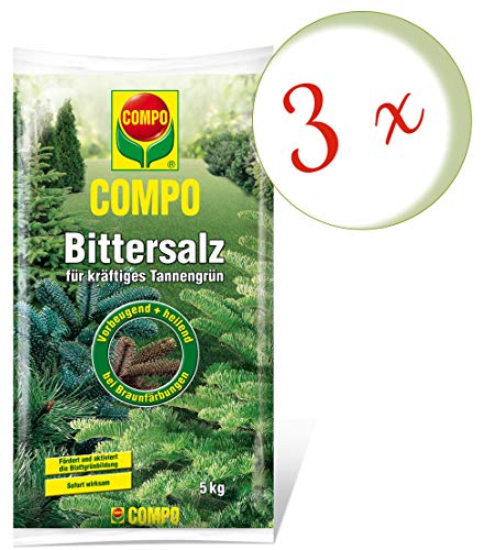 Oleanderhof® Economy Set: 3 x Compo Bitter Salt, 5 kg + Free Oleanderhof Flyer