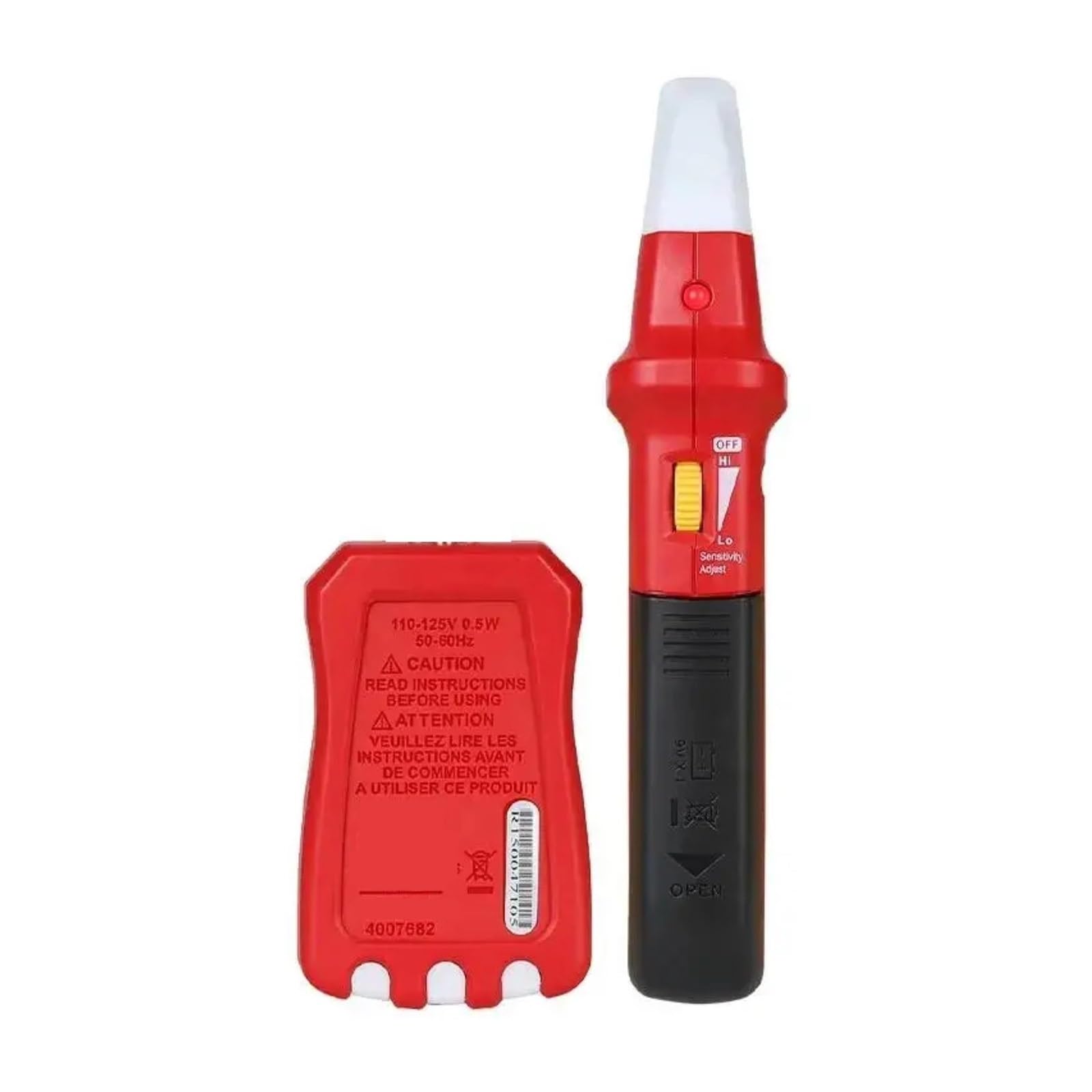 Detector De Disyuntores, Indicador LED, Comprobador Enchufes Con Zumbador Sensibilidad Ajustable, Receptor Analógico Diagnósticos Rápidos Precisos