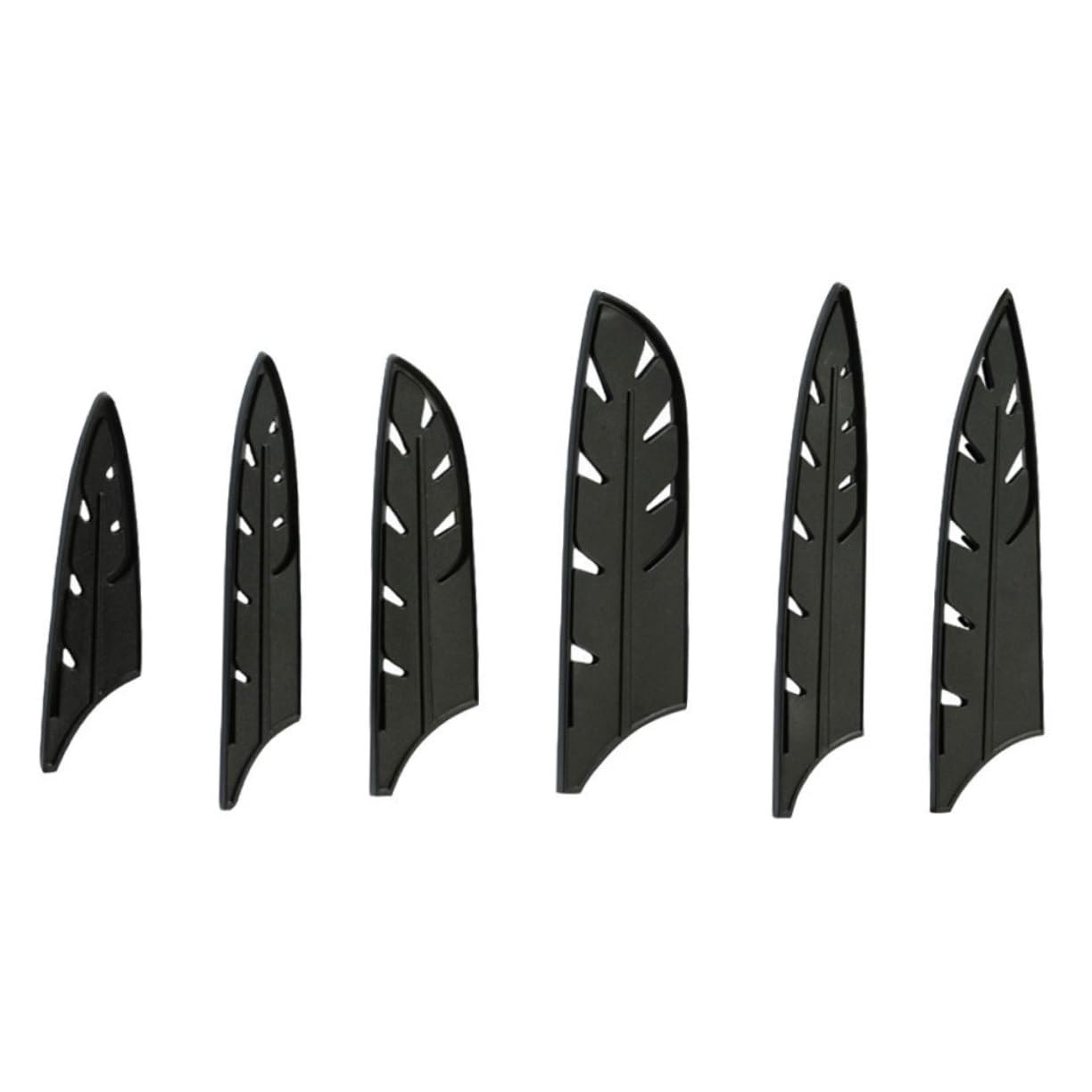 Garneck 10Pcs Cutter Guards Versatile Protectors for Kitchen Knives Sleeves for Protection Useful Cutter Covers for Chef Utility and Paring Knives