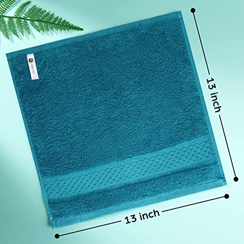 Chiicol Cotton Wash Cloths Absorbent Bath Washcloths For Body And Face - Hotel Towels For Bathroom In Bulk. Durable,Soft Bath Rags, Wash Rag (Multicolor) #TOP2