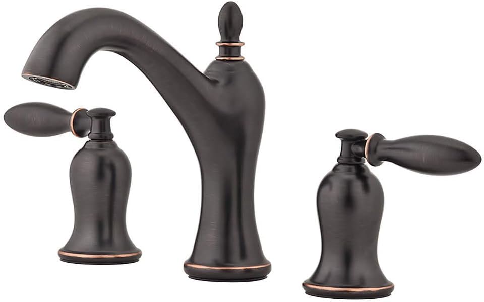 🛒 Crаzу Dеаlѕ Pfister LF-049-AR Arlington Double Handle 1.2 GPM Widespread Bathroom Sink Fauce, Tuscan Bronze