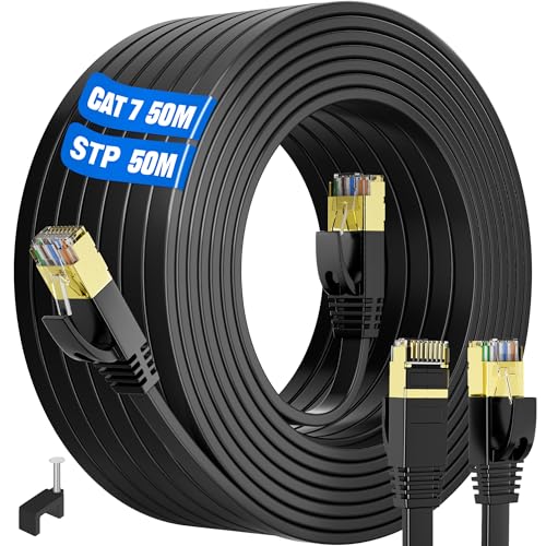 MEIPEK Cavo Ethernet 8 metri, Cat 7 Cavi Ethernet 8M, Alta Velocità MEIPEK Cavo Ethernet 8 metri, Cat 7 Cavi Ethernet 8M, Alta Velocità