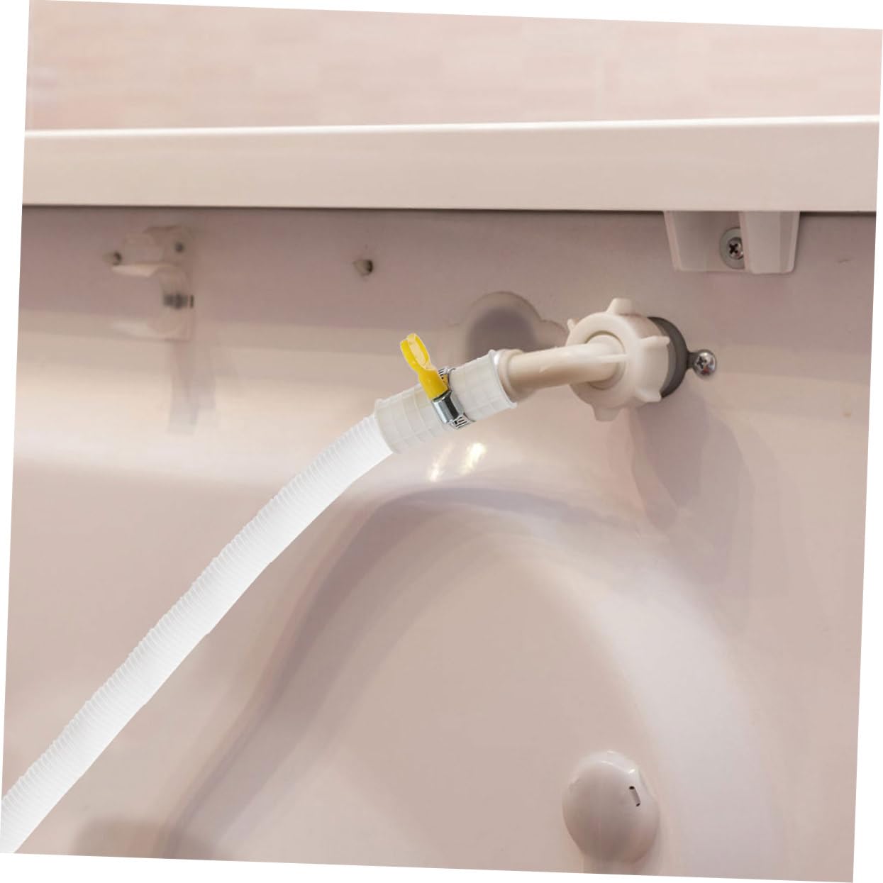 KOMBIUDA Tubo Flessibile Di Scarico Aria Condizionata Tubo Flessibile Per Acqua Con Fascetta Stringitubo Per Unità Finestra Condizionatore