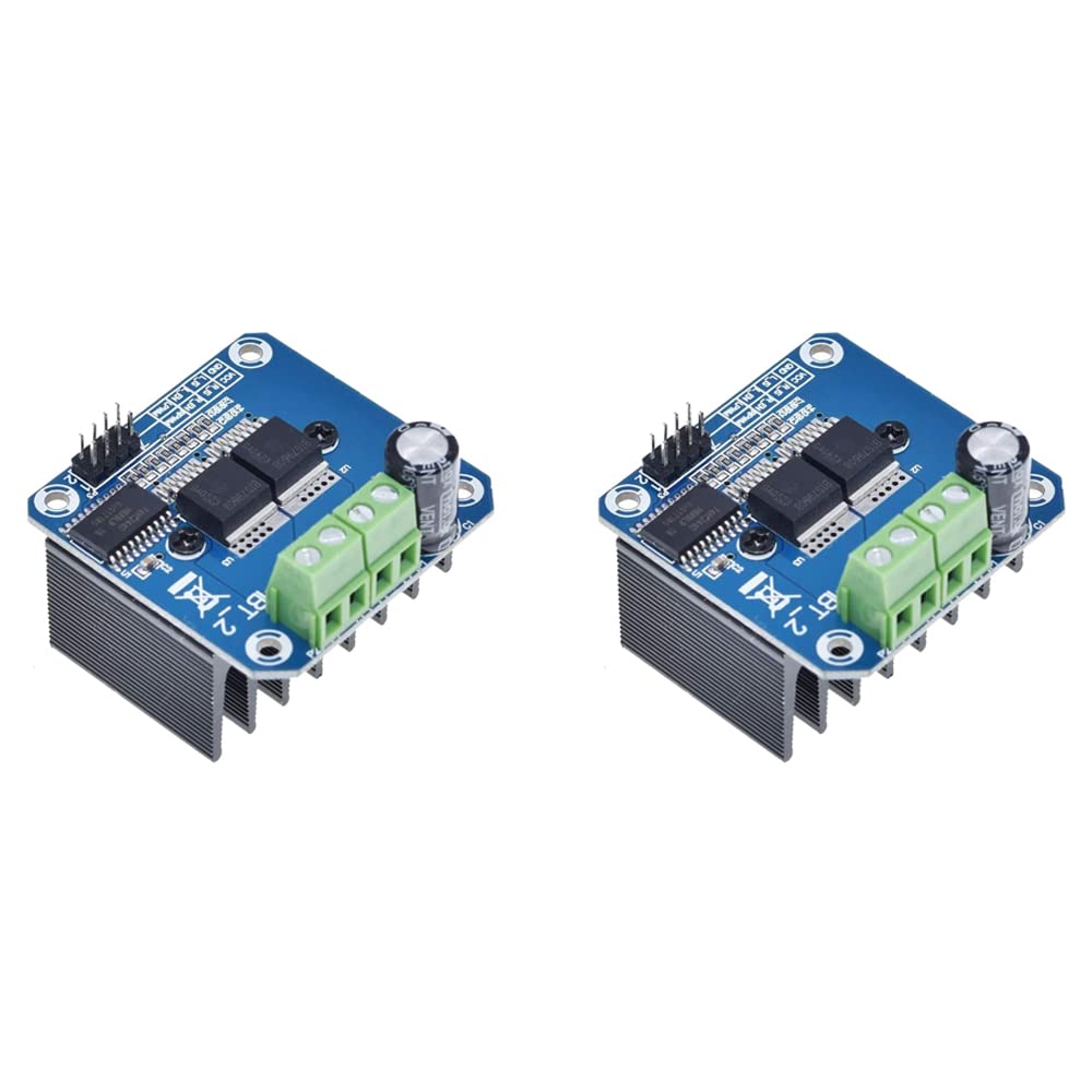 Jnchdghwa Photo Color 2X Bts7960 43A High Power Motor Driver Module/Smart Car Driver Module For Current Limit
