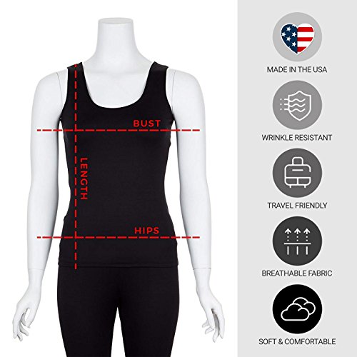 A'nue Miami Women's Classic Scoop Neck Tank Top2