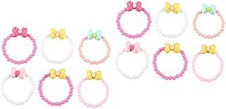 ibasenice 12 Peças Pulseras Para Niños Moda Infantil Pulseira De Cores Doces Pulseira Bowknot Pulseiras Coloridas Pulseira Infantil Pulseiras Para Lembrancinhas De Festa Para Crianças