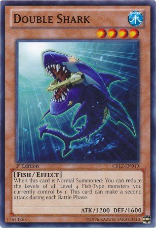 YU-GI-OH! - Double Shark (CBLZ-EN010) - Cosmo Blazer - 1st Edition - Common