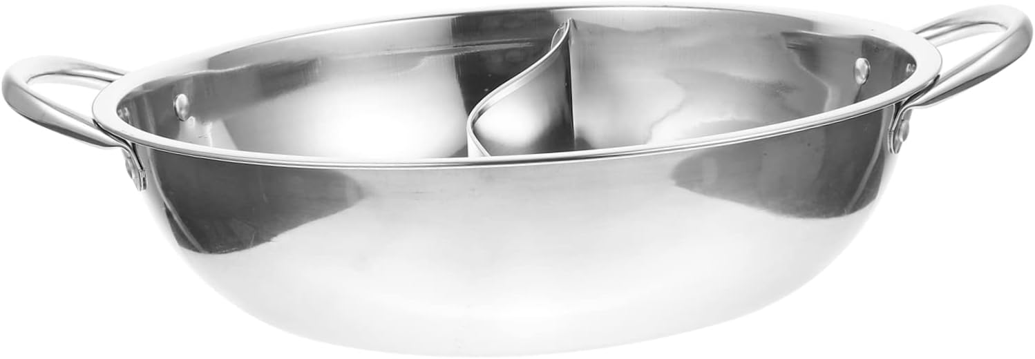 Olla Eléctrica Garneck Doble Sabor Acero Inoxidable para Cocina