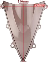 Vista 3 de GZYF Parabrisas de motocicleta para Honda CBR300R 2014-2020, transparente