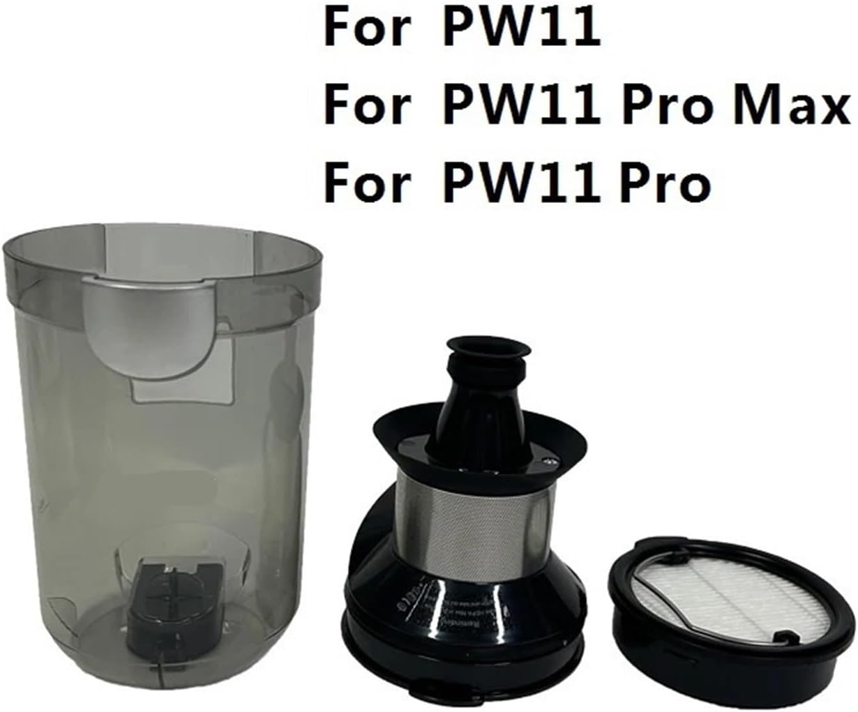 KAFTKO Vacuum Cleaner Trash Can Assembly with Cyclone Filter Dust Container Cup. Compatible for Jimmy PW11 / PW11 Pro Max / PW11 Pro