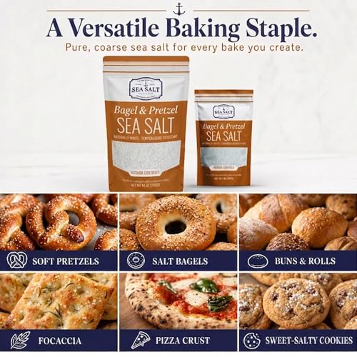 Sal marina gruesa para pretzels 5 oz bolsa miniatura 3