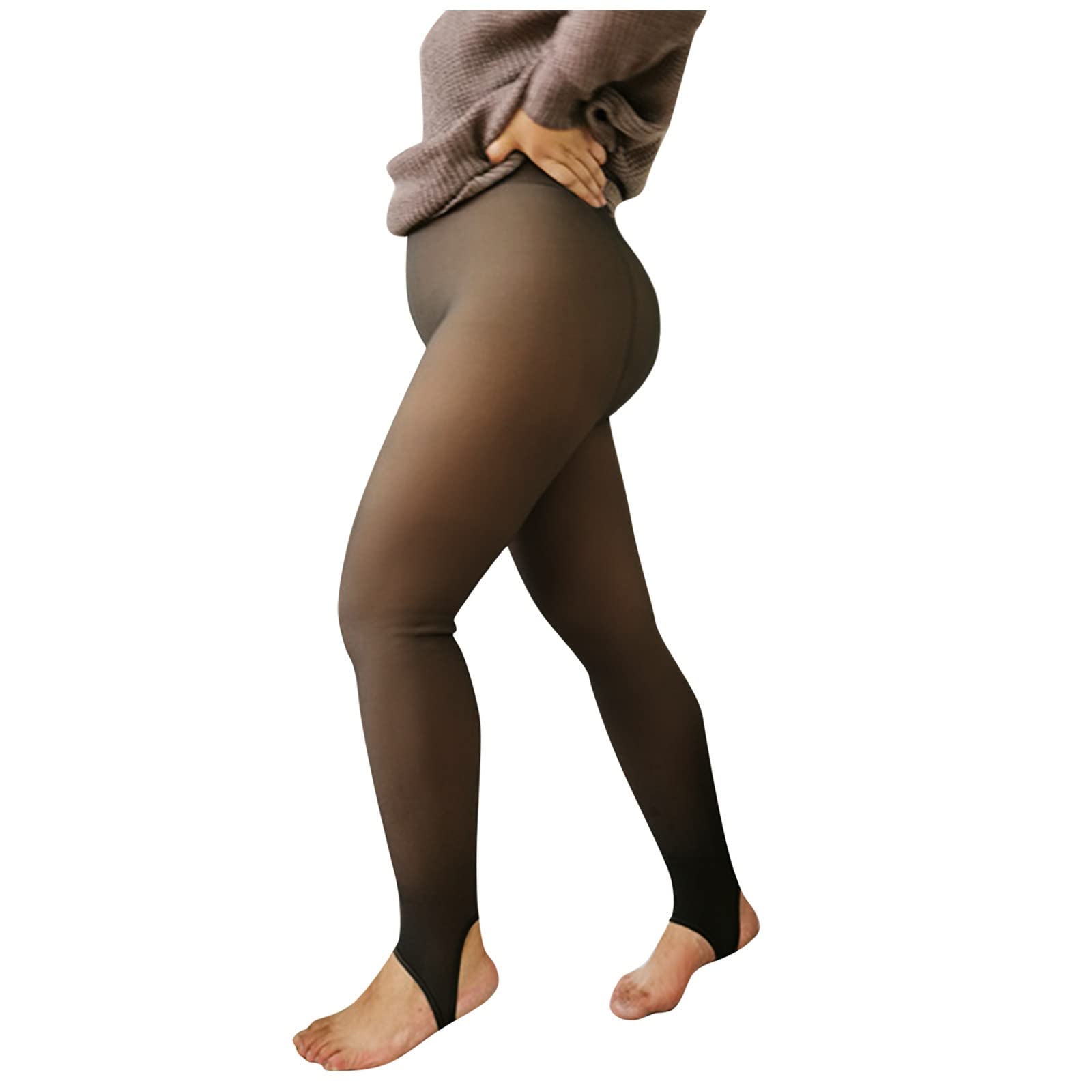 Collant Femme Brillant 70 Deniers - Pantalon Minceur Opaque Gainant, Pour Danse, Yoga, Sport