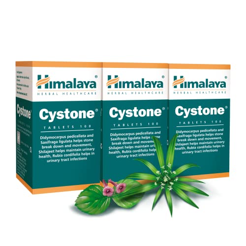 Himalaya Cystone, Urinary Tract Support Herbal Supplement for Men and Women - for Kidney Stone...