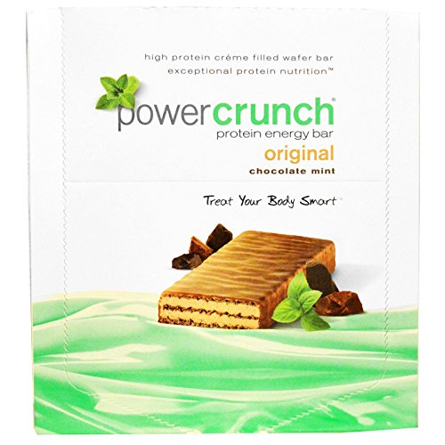 Power Crunch Chocolate Mint barras de snack 12 u miniatura 1