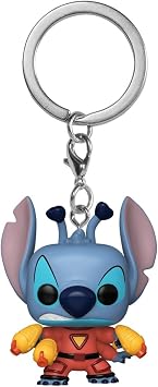 Funko Pop! Keychain Lilo and Stitch - 626 Stitch - Novelty Keyring - Collectable Mini Figure - Stocking Filler - Gift Idea - Official Merchandise - Disney Fans - Backpack Decor