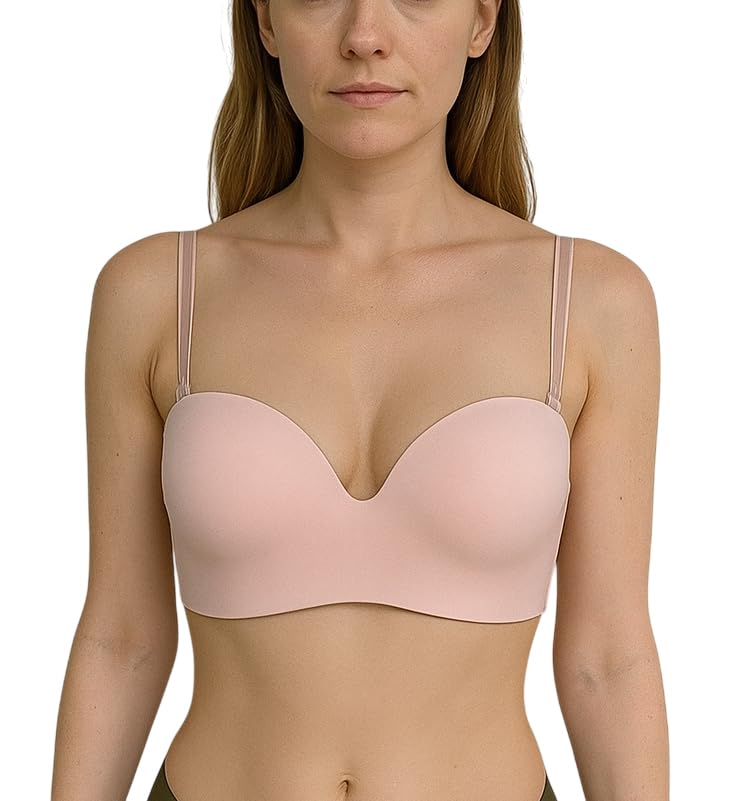 Image of Viola's Secret 6 Pack of Color Print T-Shirt Bras B Cup C Cup and D Cup