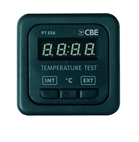 B C E Termómetro Digital para Interior y Exterior de Caravana CBE PT538