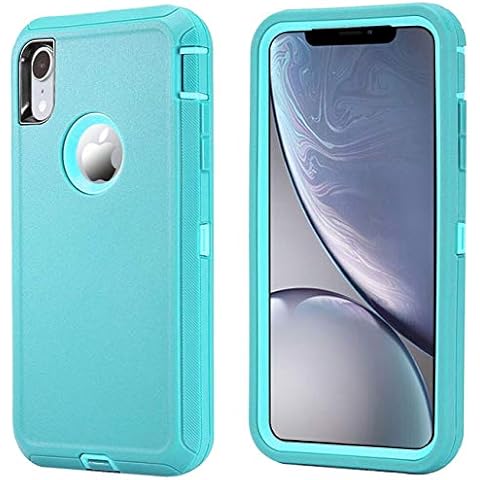 Stroson for iPhone XR Case 6.1”, [with Built-in Screen Protector] Shockproof Military-Grade Protection Cover Heavy Duty Shockproof Dropproof Rugged Phone Case for Apple iPhone XR Mint Cover