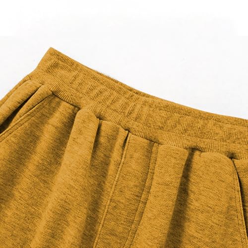 Cargo Pants for Teens Boys Fashion Baggy Sweatpants Elastic Waist Cotton Joggers 2025 Winter Warm Kids Clothes4