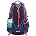 EGOGO 30L Wasserdicht Wanderrucksack Camping Rucksack mit Regenschutz Laufen Radfahren im Freien S2310 (Schwarz)