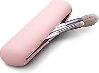 Vista 11 de FERYES Soporte para brochas de maquillaje de viaje, Negro, L, Simplicidad