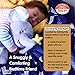 Cuddle Barn - Twinkling Starlight | Animated Musical Elephant Stuffed Animal Baby Plush Toy with Soothing Light and Volume Control Plays 15 Minutes of Lullabies, 11 inches